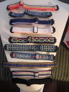 Woven Multicolor Replacement Watch Bands - Assorted Patterned Straps
